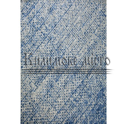 Синтетичний килим ILLUSION OUTDOOR 20 971 , GREY DARK  BLUE - высокое качество по лучшей цене в Украине.